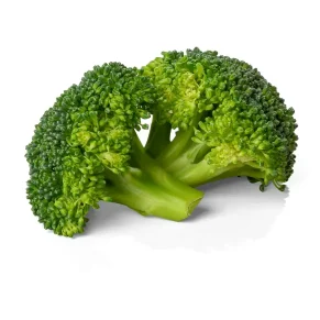 Dos piezas de brócoli
