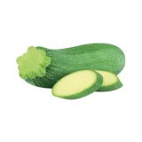 Calabacita con dos rebanadas