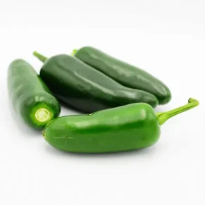 Cuatro chiles jalapeños