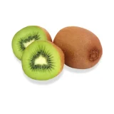 Un kiwi completo y otro partido a la mitad